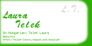 laura telek business card